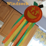 Christian Pumpkin Windsock