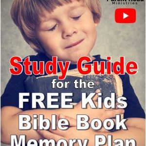 Study Guide for the Kids Bible Book Memory Plan